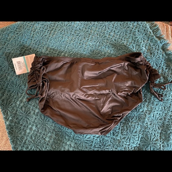 24th & Ocean Plus Adj. High Waisted Bikini Bottom - Picture 3 of 8